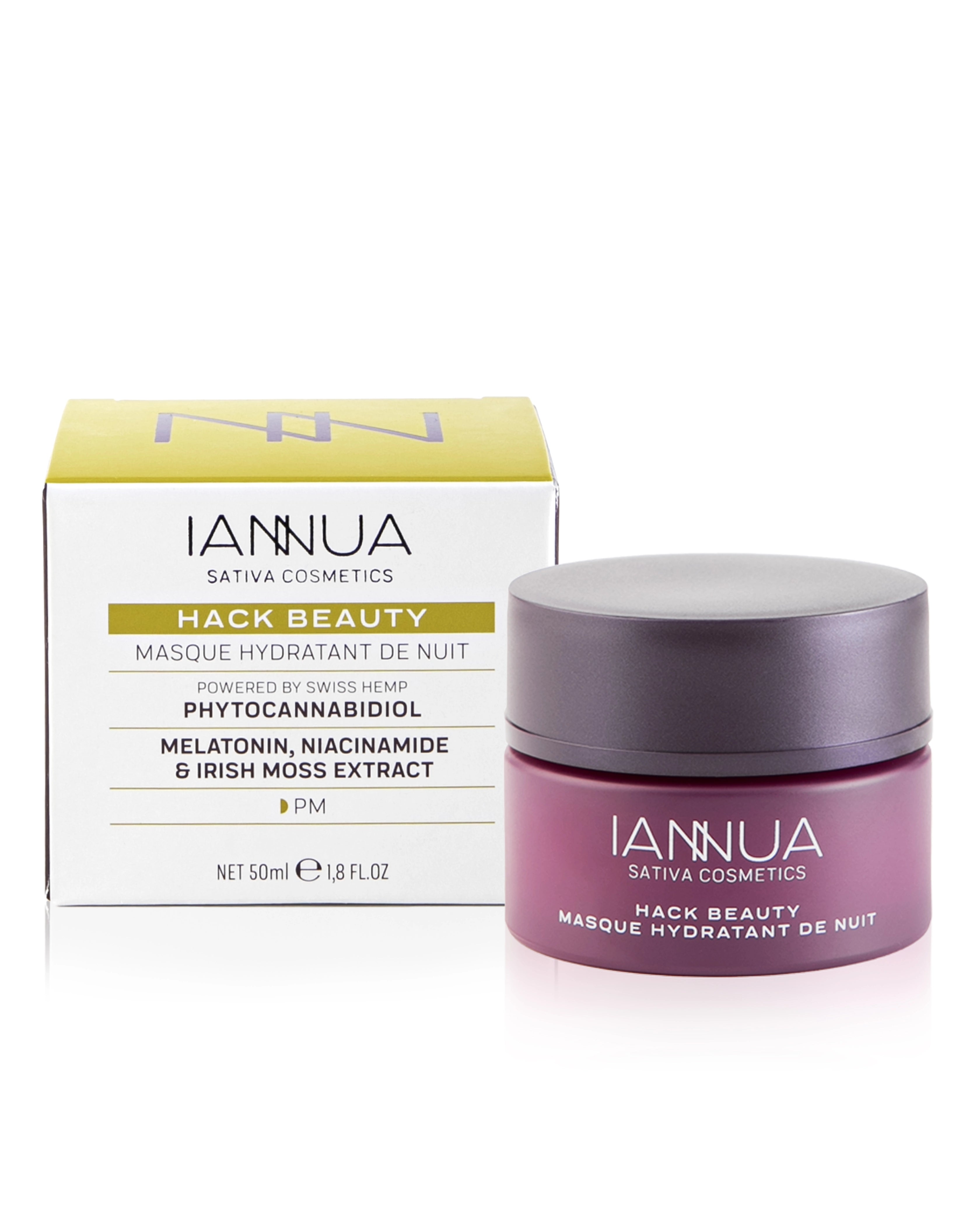 MASQUE HYDRATANT DE NUIT HACK BEAUTY